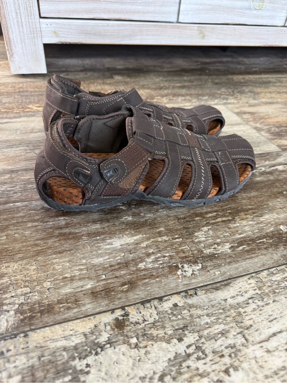 Nunn Bush Rio Bravo brown Fisherman Sandals - 10
